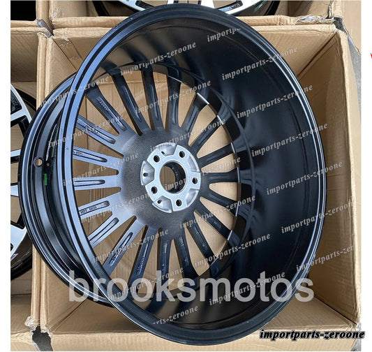 1点限り 20インチ 新品マルチスポークスタイル ブラックホイール 2019+ BMW G07 X7 5x112 20x8.5 　-BRN-12513★