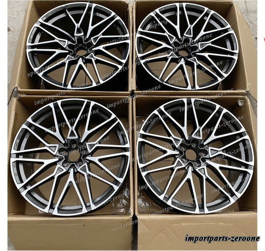 22インチ ニューグレースタイルホイール 2019+ BMW G05 X5 2020+ G06 X6 22x9.5 22x10.5 　-BRN-12231