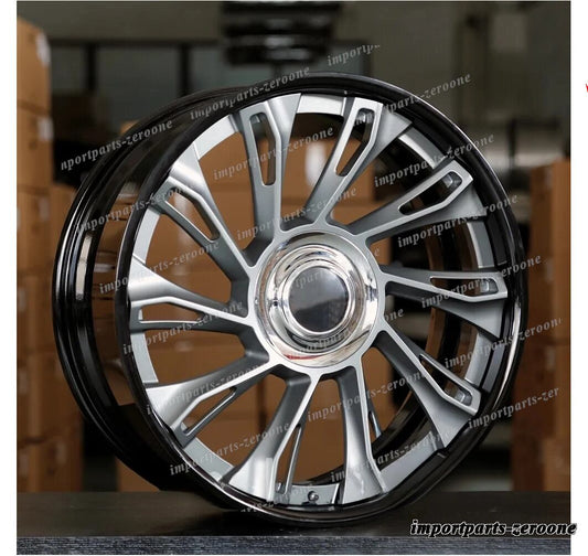 22インチ ロールロイス ゴースト Wraith Dawn  グレー 2 ピース ホイール　-BRN-12580