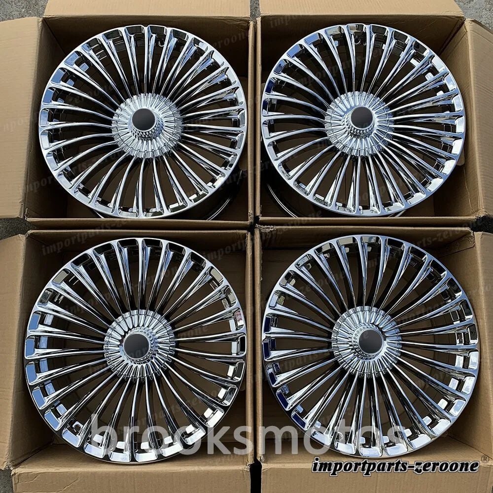 22インチ新品クロームマルチスポークスタイルフォージドホイールレクサスrx350 rx450  LI-1550