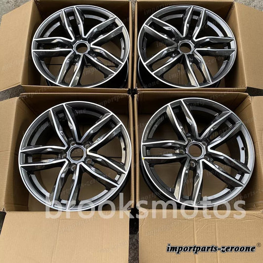 18インチ S ラインスタイル ホイール  アウディ A3 A4 A6 A8 S3 S4 S6 S8 18x8 オフセット45 LI-2160