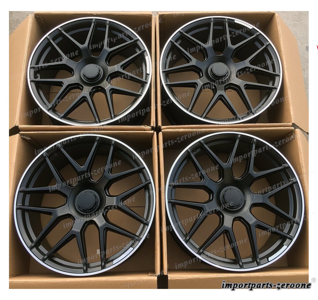 1点限り 20インチ TWIN 7 スポーク Y STYLE ホイールセット メルセデスベンツ GLC クラス X253 C253 43 63S 　-BRN-1119★