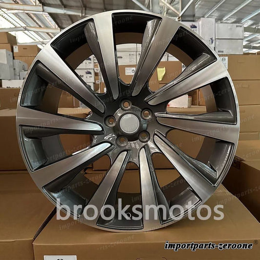 23インチグロスグレースタイルホイール2022+ レンジローバーヴォーグスポーツSVR 23x10 適合 LI-1876