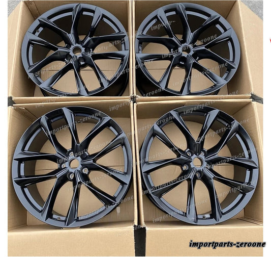 テスラ モデルs 20x9 20x10  20インチ 新品ブラックスタイルホイール　-BRN-12441