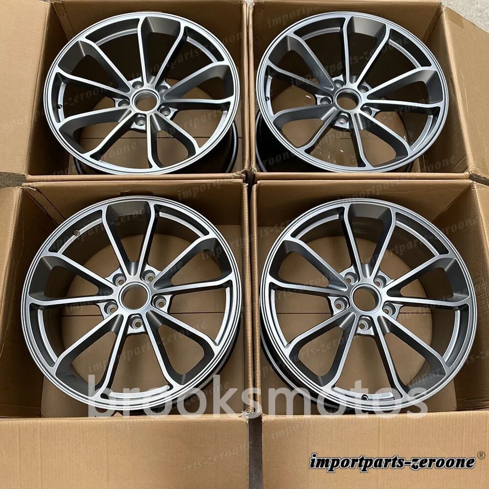 19インチプラチナ グレー GT4 スタイル フォージド ホイール  アウディ S4 B7 19x9.5 offfset35 適合 LI-1792