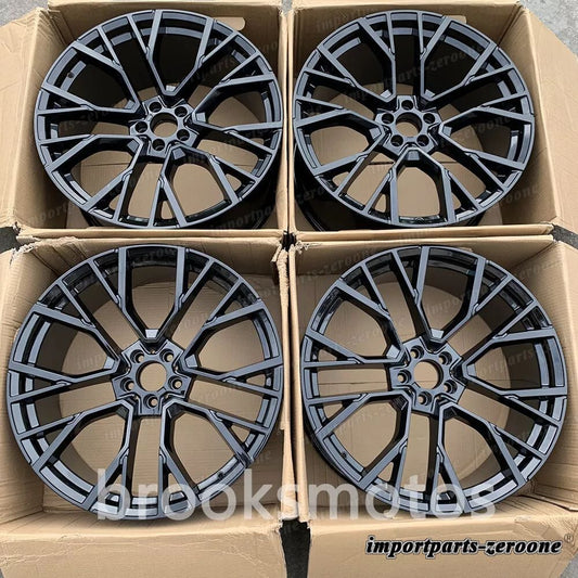 22インチニュースタイルグロスブラックホイールフィットレンジローバースポーツ5x120 22x10.5 LI-2261
