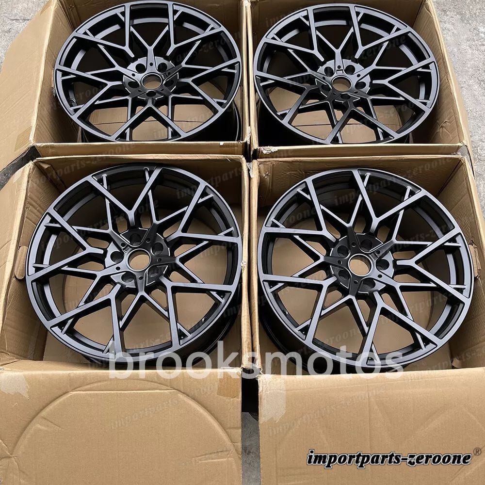 22インチ スクエア サテン ブラック ホイール  BMW X5 E70 F15 X6 E71 F16 5x120 795 22x10 適合 LI-1627
