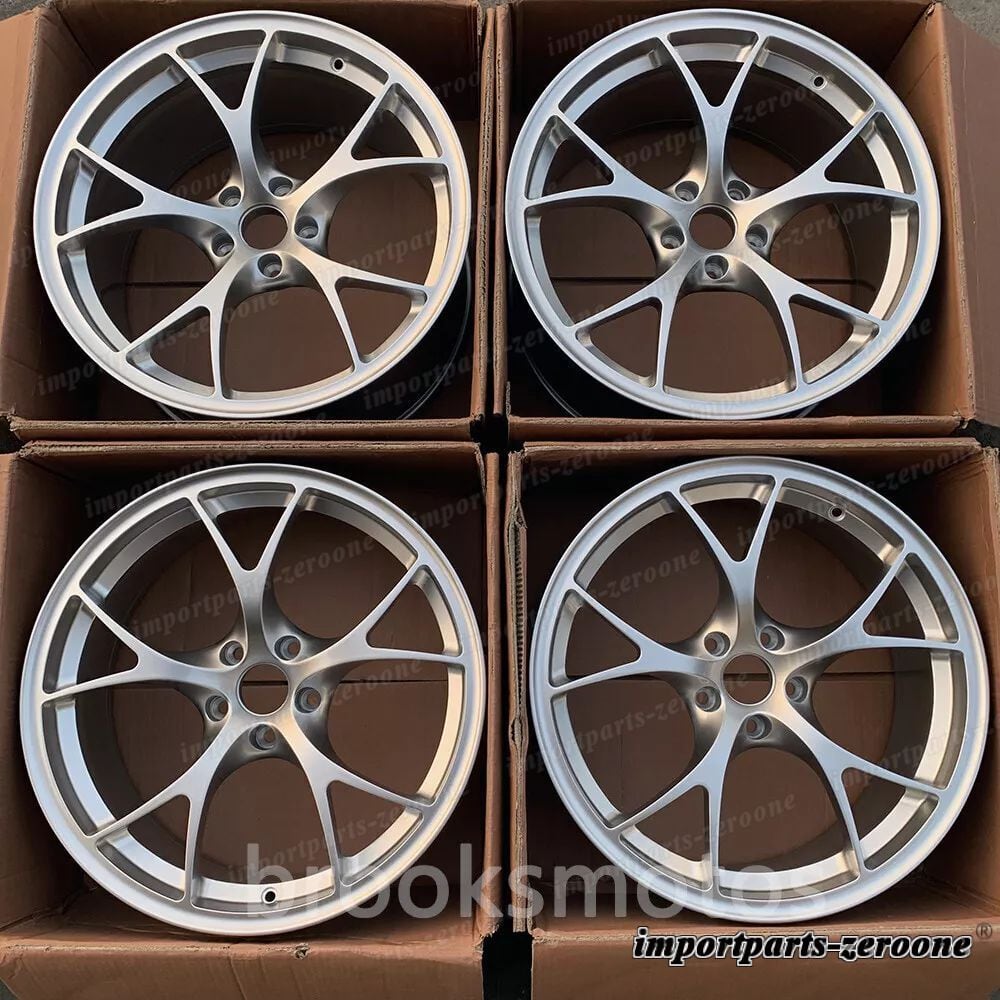 アルファロメオジュリア 18インチハイパーシルバーフォージドホイール 18x8 4 本セット LI-1529
