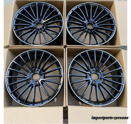 1点限り 22 インチ グロスブラックスタイル ホイール メルセデスベンツ W166 x166 GLS 22x10.5　-BRN-11950★