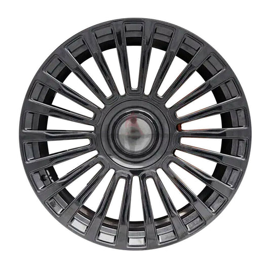 22インチ Mスタイル鍛造サテンブラックホイールテスラモデルX 22X9 22x10 BRN-1720
