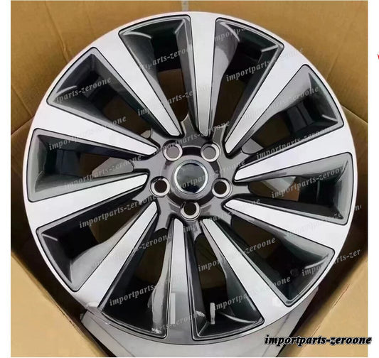 22インチ 新品 10 スポーク グレー スタイル ホイール レンジローバー  ヴォーグ スポーツ SVR 5x120 　-BRN-12607