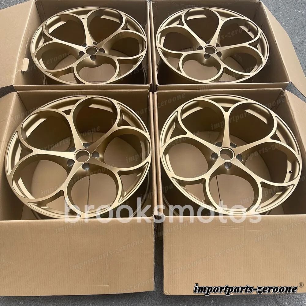 22インチマットブロンズ鍛造ホイール 2022+ VW ID.4 22x10 4 本セット LI-1763
