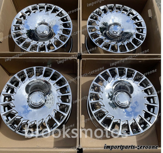 1点限り 19インチ NEW クローム S680 スタイル　ホイール メルセデス・ベンツ W222 C217 Sクラス ４本セット　鍛造　-BRN-11389★