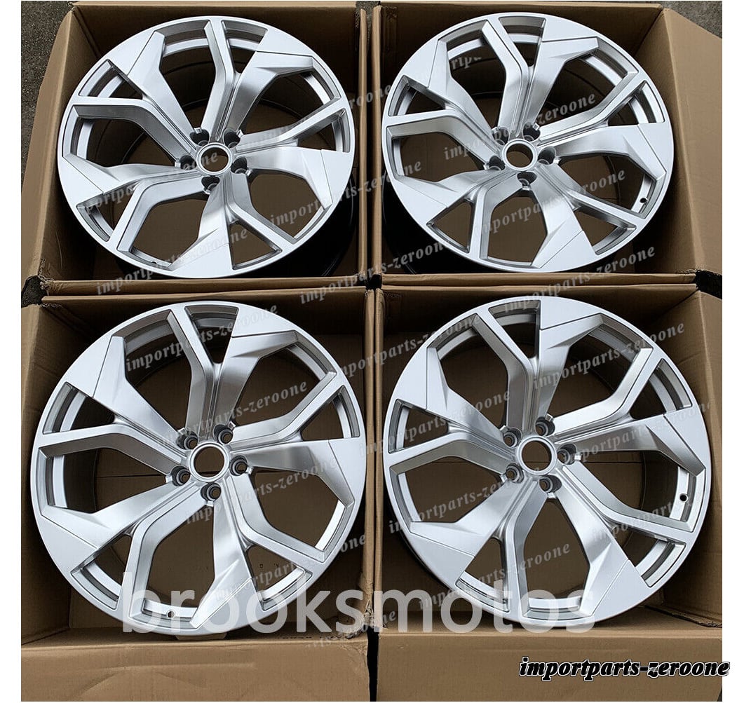2１インチ ハイパー SIVLER STYLE ホイールセット レンジローバー EVOQUEイヴォーク LR2 5X108 　-BRN-1130-04