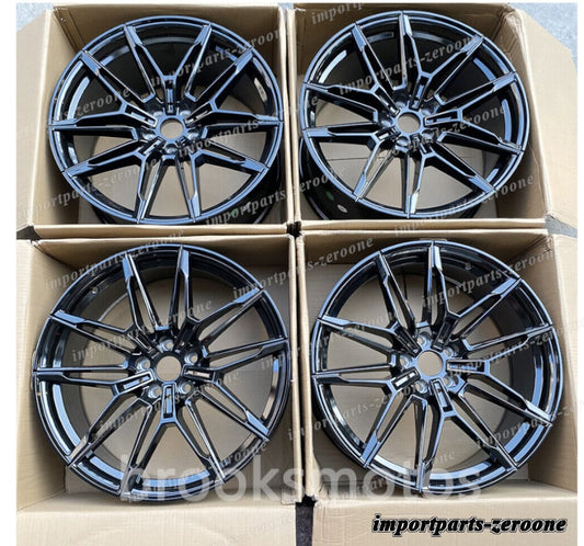 1点限り 20インチ NEW STYLE ブラック　ホイール BMW G20 21 3シリーズ G22 23 4シリーズ 5X112　４本セット　-BRN-11160★　鍛造
