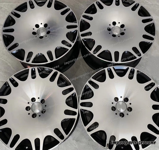 1点限り 19インチ 新品 B ブラック スタイル ホイール メルセデス ベンツ W222 S クラス　-BRN-12276　鍛造　★