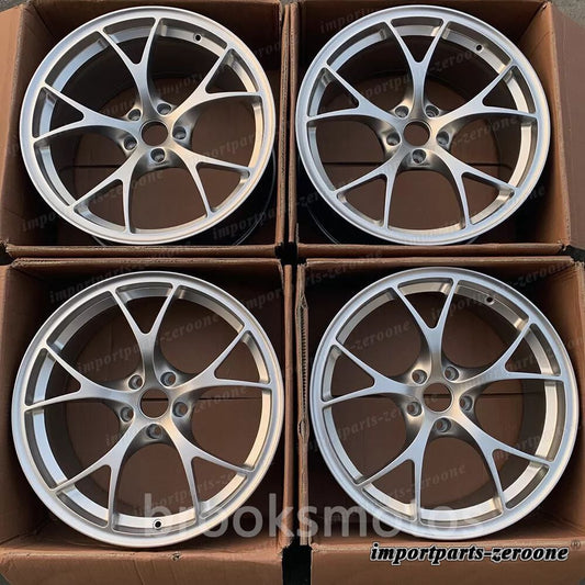 アルファロメオジュリア 17インチ ハイパーシルバーフォージドホイール 17x7.5 4 本セット LI-1418