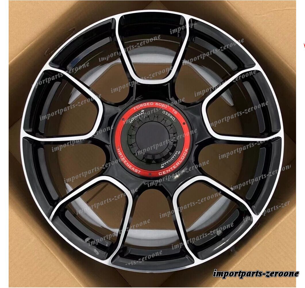 21インチ 新品 レッドラインホイール ポルシェ 911 Carrera 4 4s Targa Turbo S 　-BRN-12392