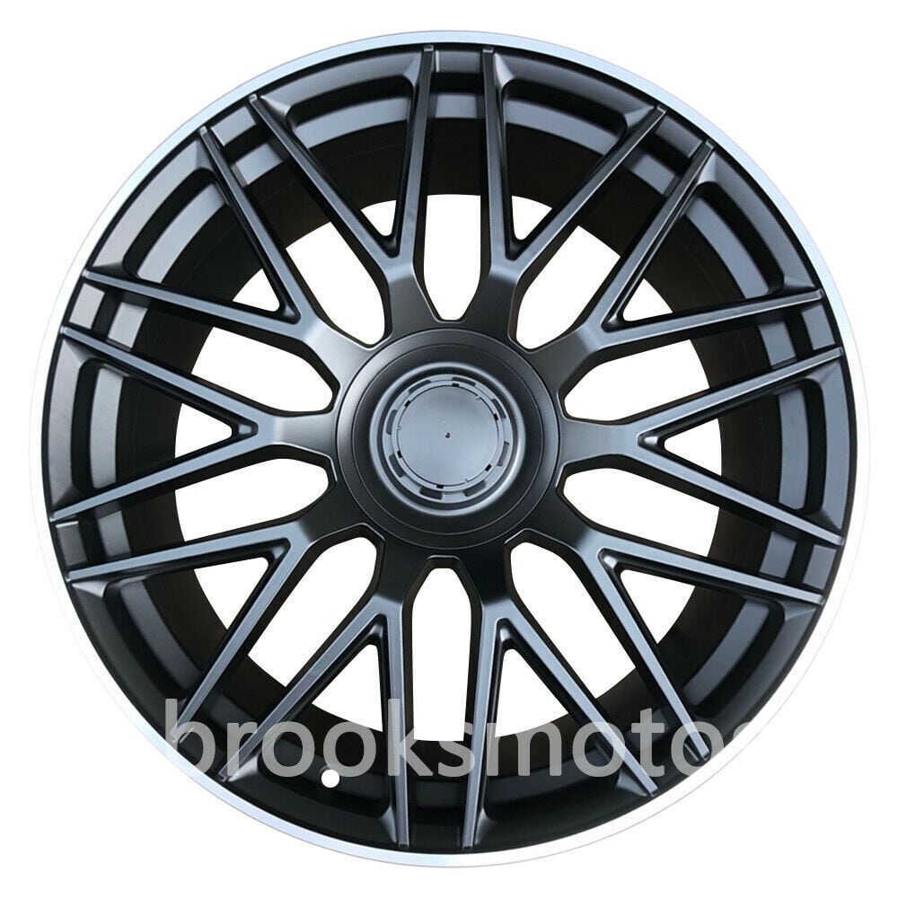 1点限り 20インチ NEW　マルチ スポーク ブラック ホイールセット メルセデスベンツ W166 W167 X166 GLS 　-BRN-1146　鍛造　★