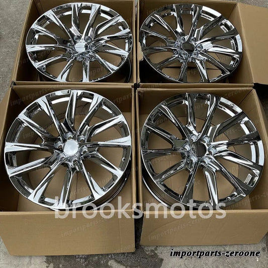 26インチ 新品クロームスタイルホイール キャデラック エスカレード 26x10 6x139.7 適合 LI-2244