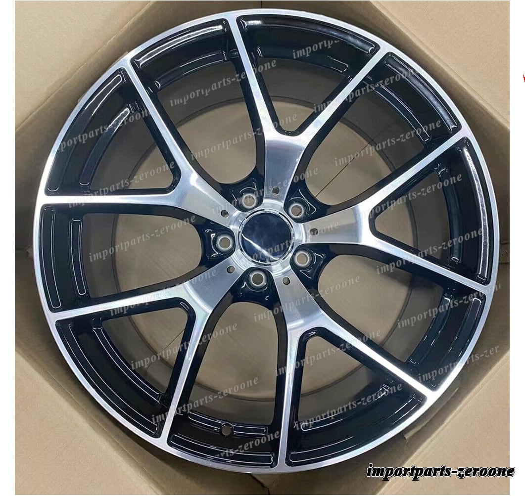 1点限り 20インチ 5 スポーク Y ホイール メルセデス ベンツ GLC クラス X253 C253 43 63S 20x8.5　-BRN-12241　鍛造　★