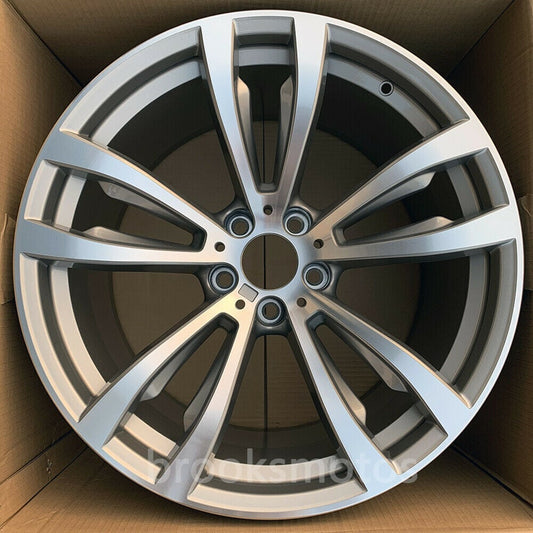 1点限り 20インチ グレー STYLE ホイールセット BMW X5 E70 F15 X6 E71 F16 20X10 20X11 469 　-BRN-1123　鍛造　★