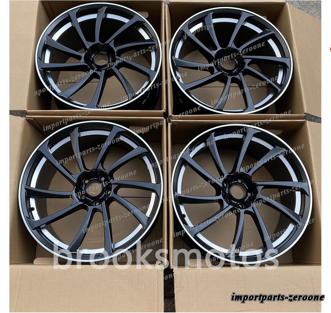 1点限り 20インチ スタイル 10 スポークホイール アウディ a4 a5 a6 a7 20x9.5 オフセット32 4 個セット　-BRN-12066　鍛造　★