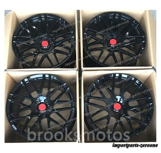 22インチ　B スタイル ブラック  ホイール  メルセデス ベンツ W222 W223 S クラス　-BRN-11706-2