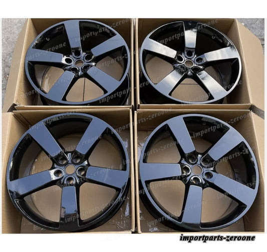 22インチ　新品グロスブラック 5 スポークホイール 2021 ランドローバーディフェンダー110 300D L663 　-BRN-11668-2