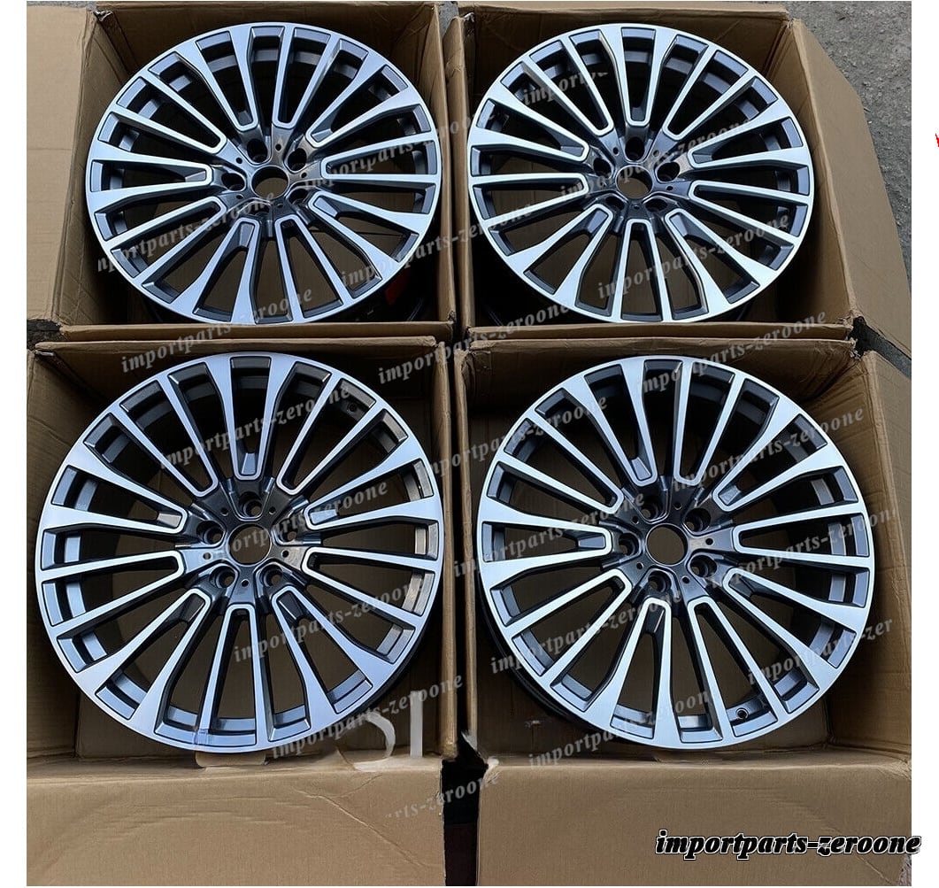 1点限り 20インチ 新品マルチ スポーク スタイル グレー ホイール 2019+ BMW G07 X7 5x112 20x8.5　-BRN-12150　鍛造　★