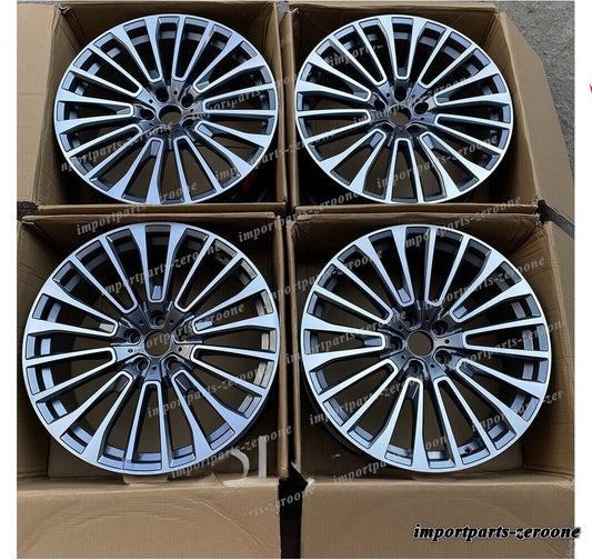 1点限り 20インチ 新品マルチ スポーク スタイル グレー ホイール 2019+ BMW G07 X7 5x112 20x8.5　-BRN-12150　鍛造　★