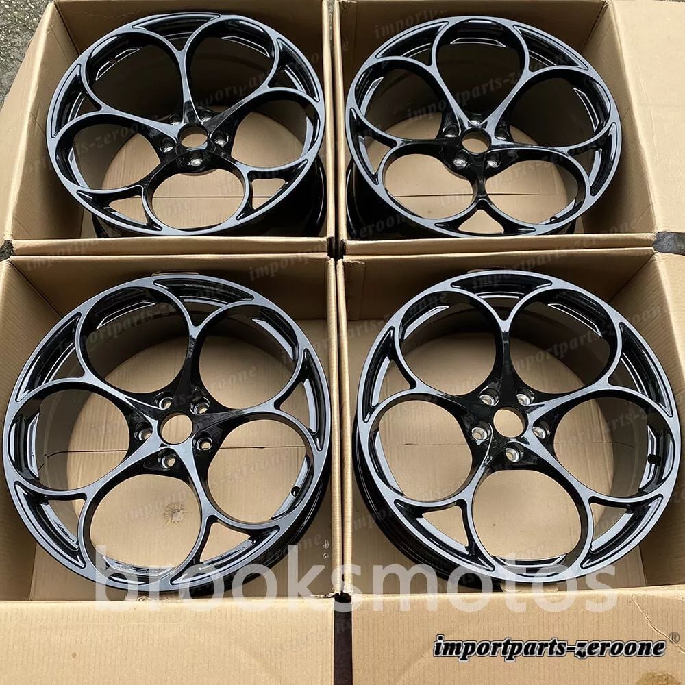 レンジローバーベラー 23インチグロスブラックフォージドホイール 23x10 4 本セット LI-2201