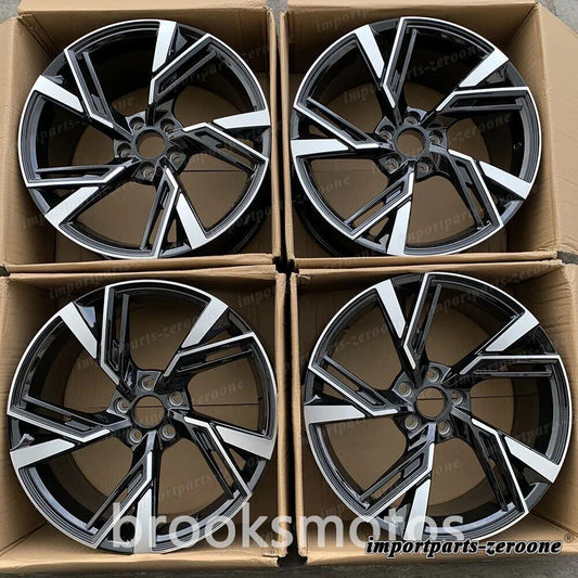 アウディ C7 RS6 RS7 22インチホイール 22x9.5 オフセット 25 4 個セット LI-1825