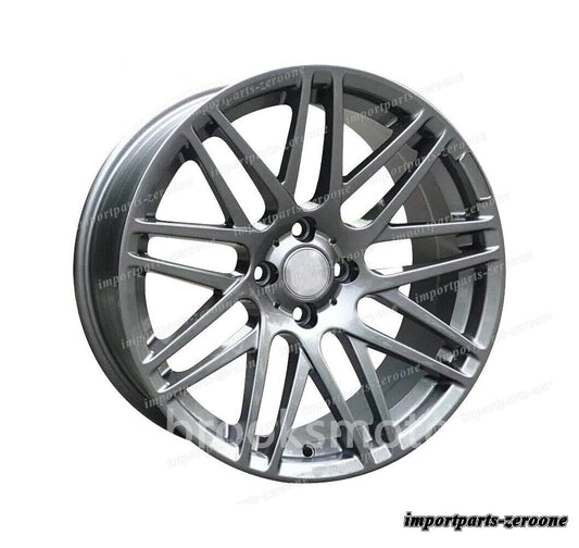 1点限り 17インチマルチスポークBスタイルホイールスマートフォートゥーa453 forfour w453 4x100　-BRN-11794　鍛造　★
