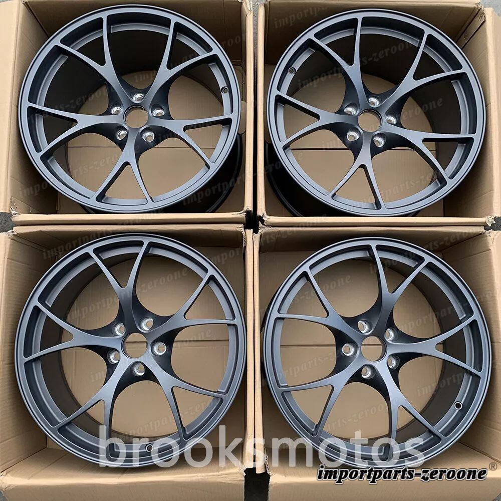 アルファロメオジュリア 19インチ鍛造ホイール 19x9 サテンガンメタル 4 本セット LI-1355