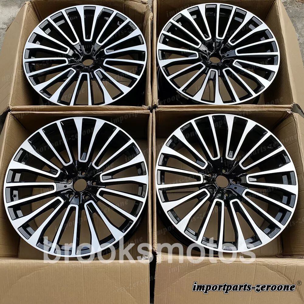23インチ新品マルチスポークスタイル ブラック ホイール  2019+ BMW G07 X7 757 5x112 適合 LI-1291