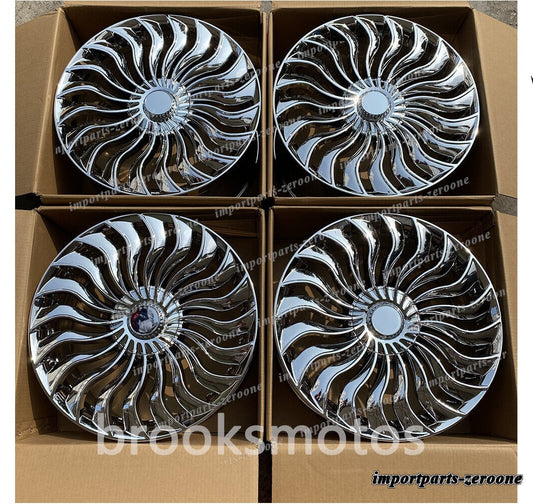 1点限り 19インチ ニュースタイル クローム ホイール 2007-2013 リンカーン　Lincoln MKZ I 19x8.5 5x114.3 　-BRN-11662　鍛造　★