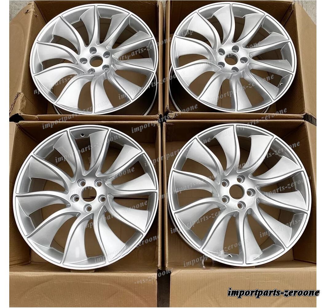 21インチ ハイパー シルバー スタイル ホイール インフィニティ 2009-2014 fx35 2013+ qx70 qx60 　-BRN-12735