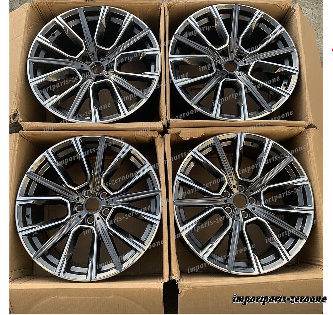 21インチ ニューグレースタイル ホイール 2008-2014 BMW 7 シリーズ F01 02 04 817 　-BRN-12230