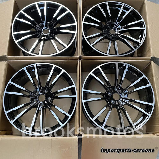 インチBMW F90 F91 F92 F93 M5 M8 706 20x9.5 20x10.5  20インチ新品鍛造ホイールフィット LI-1365