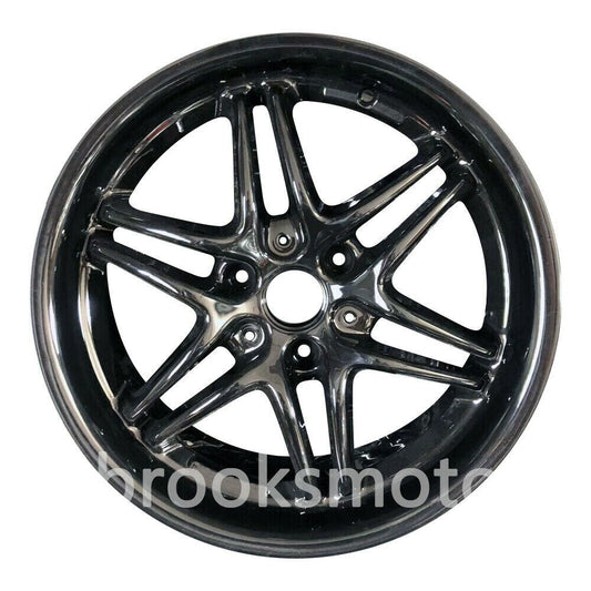 16インチ  17インチ  B VII スタイル ホイール  スマート フォート 3X112 A 4 GLOSS ブラック BRN-1147