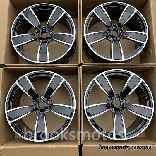 ポルシェ カイエン 20x10 4 本セット 20インチ新品 5 スポークスタイルホイール LI-2169