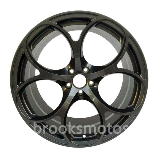 1点限り 20インチ　アルファロメオ STELVIO QV 20インチ ガンメタル GED ホイールセット 20X9 20X10 　-BRN-1388　鍛造　★