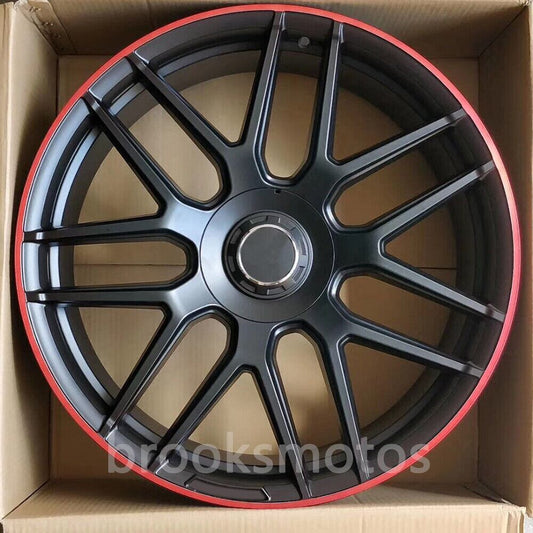 メルセデスベンツ W463 WA463A G63 G550 Gクラス 23インチ NEWレッドラインホイール BRN-1617