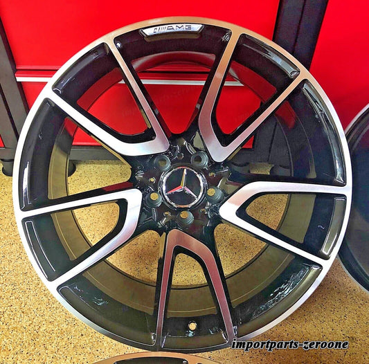 メルセデス S63 20 インチリムホイールセット4 新品 20/8.5 20/9.5 S550 S450 S400 AMG に適合 EX-1001