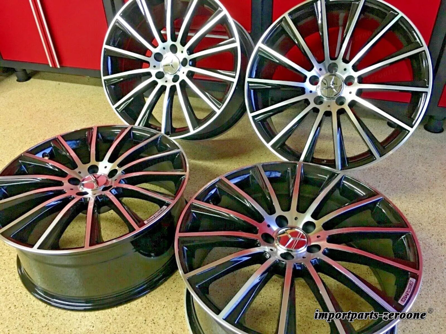 メルセデス 22インチ S63 リムホイール 22/9 22/10 S550 クーペ S400 S450 AMG に適合 EX-1017