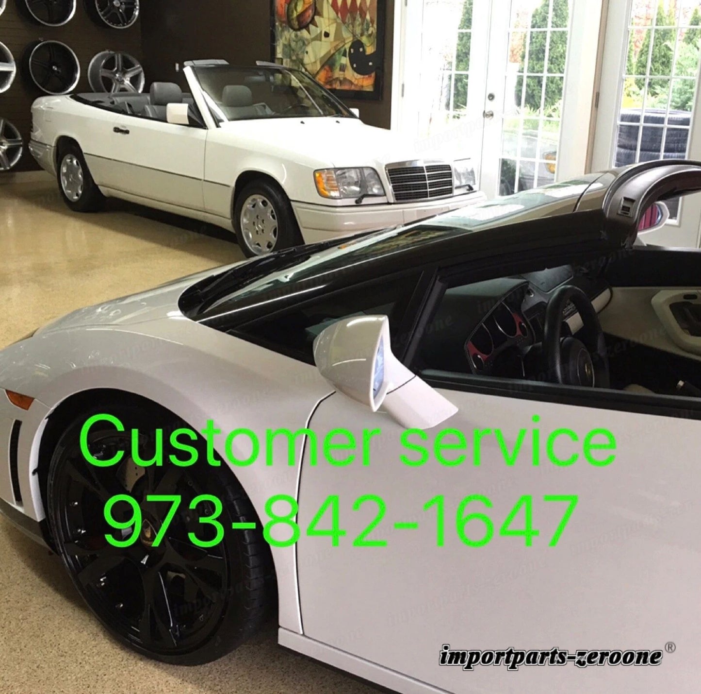 18インチホイールリム 18/8.5 18/9.5 E55 E350 E500適合 EX-1055