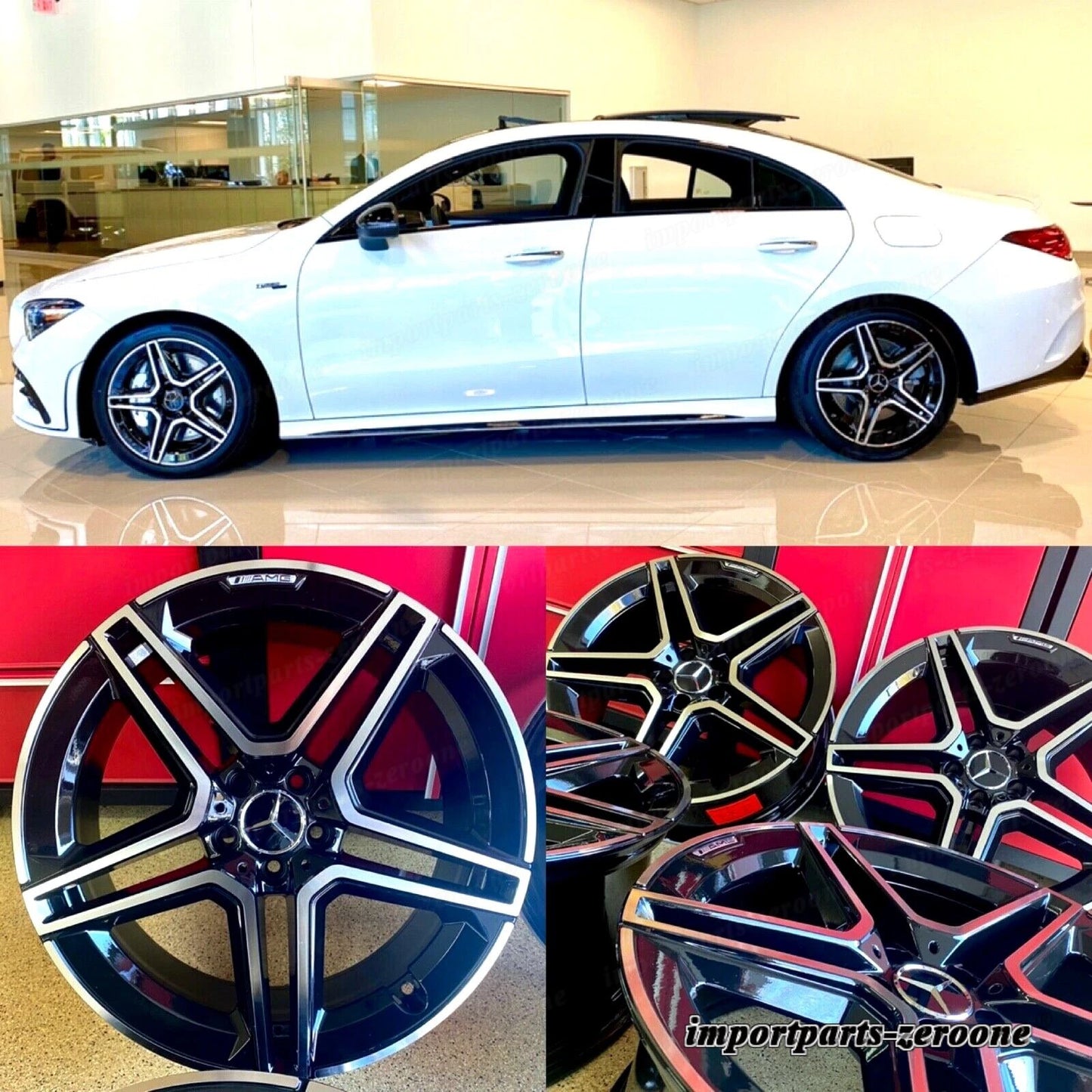 新品 2023 メルセデス 20インチ S63 リムホイールセット4 S560 S550 S400 S450 S500 S AMG EX-1069