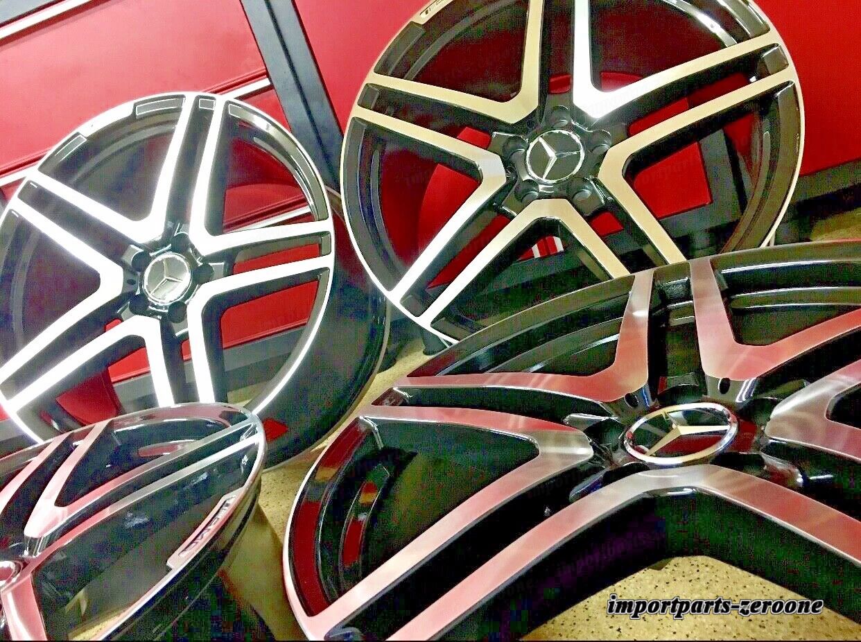 20/8.5 209.5 メルセデス 20インチ SL65 リムホイールセット4 新品 SL550 SL500 SL63 SL AMG EX-1078