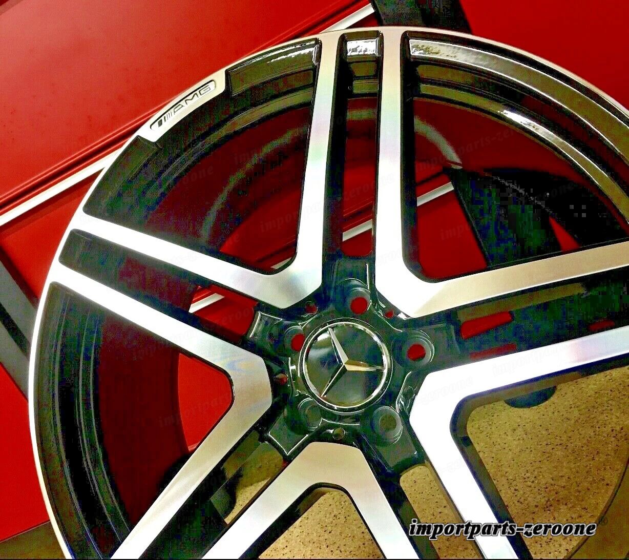 20/8.5 209.5 メルセデス 20インチ SL65 リムホイールセット4 新品 SL550 SL500 SL63 SL AMG EX-1078